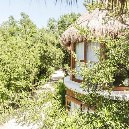 Mamasan Treehouses & Cabins Tulum Pueblo Buitenkant foto