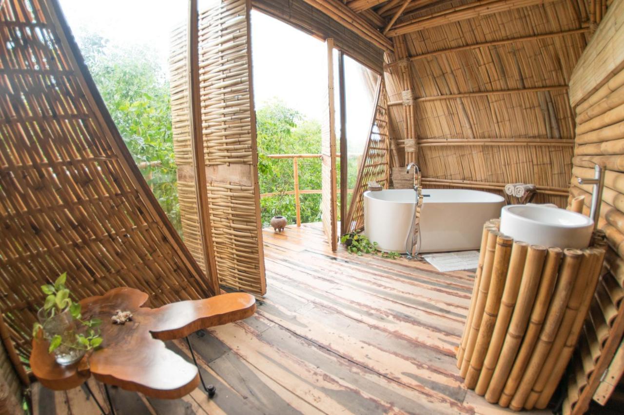 Mamasan Treehouses & Cabins Tulum Pueblo Buitenkant foto